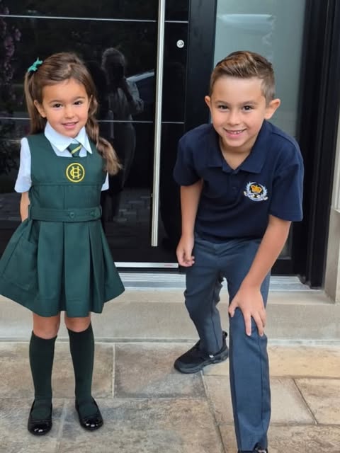 Cuties all ready for photo day. ❤️