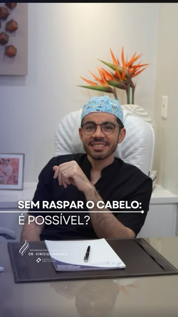 Sim, é possível realizar um transplante capilar sem raspar o cabelo! 

A técnica permite retirar os 
