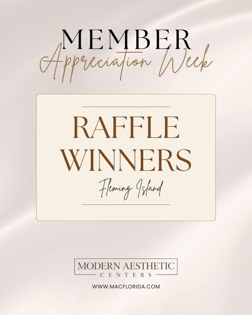Congratulations to our Fleming Island raffle winners! 🎉​
​
Thank you to everyone who joined us for 