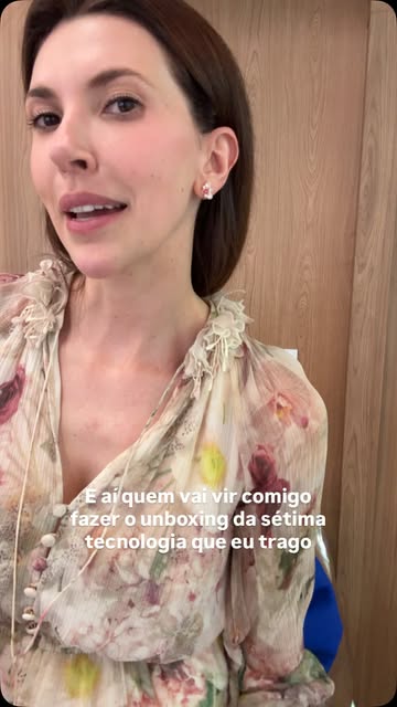 Nem posso dizer que é um sonho.. nunca imaginei ter tantas tecnologias no consultório, era uma reali
