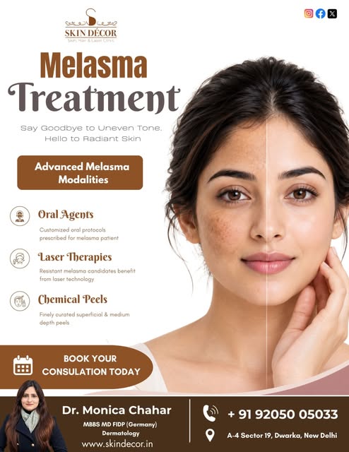 Advanced Melasma Treatment – Hello to Radiant, Even Skin

#Dermatology Care highlights targeted clin