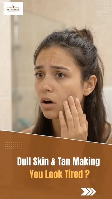 Dull Skin & Tan Making You Look Tired? ✨

#DullSkin and stubborn #tan can make you look older and ti
