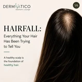 Hairfall isn't Just a cosmetic concern - it can be your body's  way of asking for attention💫💫

Exp