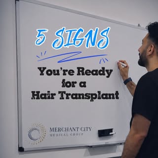 5️⃣ SIGNS you are READY for a Hair Transplant!..
It’s not always easy to know when to take the plung