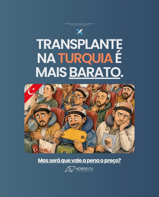 Fazer um transplante capilar fora do país pode parecer vantajoso pelo preço, mas será que vale a pen