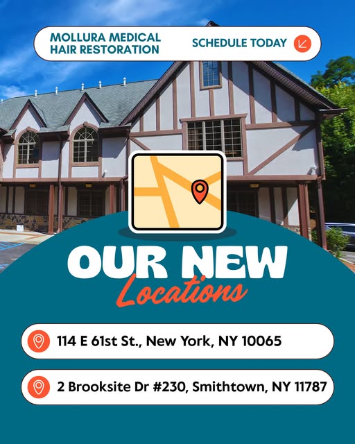 We’re growing! Mollura Medical Hair Restoration is excited to announce the opening of two brand-new 