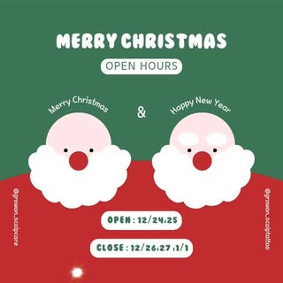 .
We are open the Christmas!
MERRY CHRISTMAS🎄