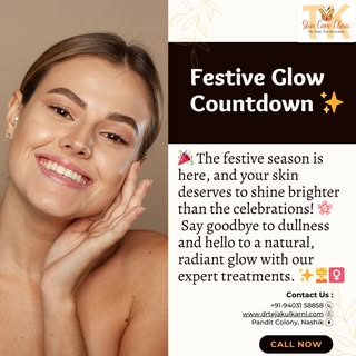 🎉 The festive season is here, and your skin deserves to shine brighter than the celebrations! 🌸
Sa