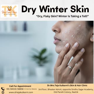 ❄️ Dry, Flaky Skin? Winter Is Taking a Toll!

Nashik’s winter winds may feel refreshing, but they si