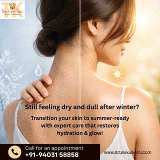 ❄️ Still feeling dry, tight, or dull after winter?
Your skin might be stuck in winter mode while sum