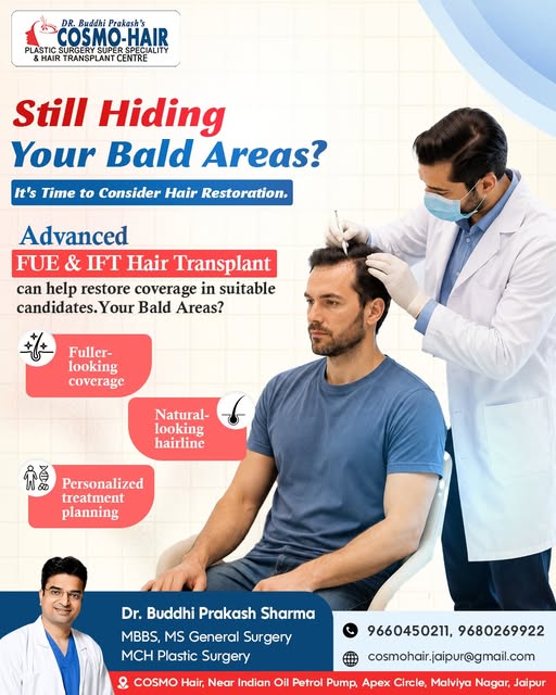 Bald areas making you think twice before every photo? 

Maybe it's time to explore a more lasting ap