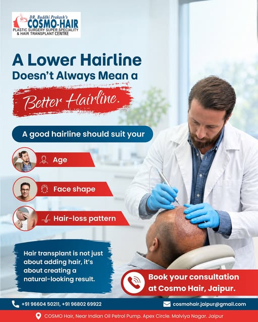 The real goal? For people to notice YOU—not your hair transplant. 

A convincing hair restoration do