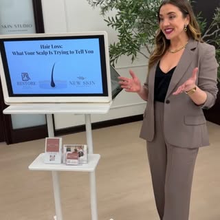 Thank you so much to @elinasolo23 and @new.skin.aesthetics for letting me share my @restorescalpstud