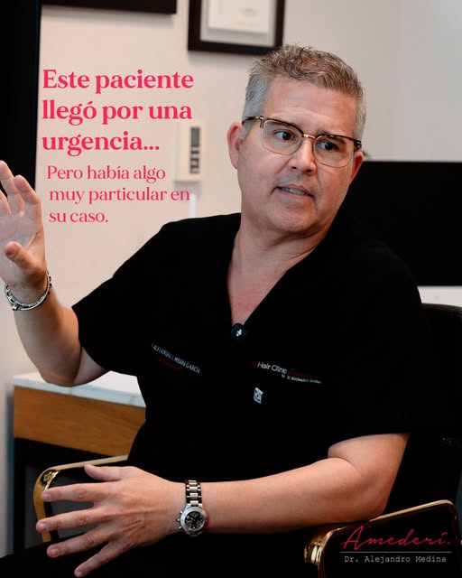 Un paciente llegó a consulta buscando resolver algo que impactaba directamente su día a día: la pérd