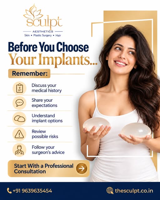 ✨ Thinking About Breast Implants? Make an Informed Choice! ✨

Your journey toward your aesthetic goa
