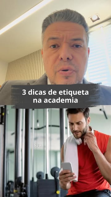 Algumas regras de etiqueta deveriam vir junto com a matrícula da academia. 😂

O treino pode até ser