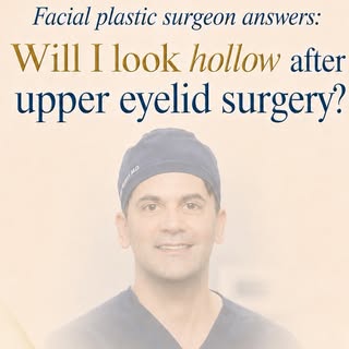 Will I look hollow after upper eyelid surgery?

With my approach, the goal is to avoid that hollow, 