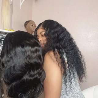 Looking at my work like you got this. 

Deepwave wig me @iamamberchanel 

Bodywave wig for my client