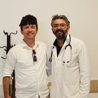 Kozan Yaşam Tıp Merkezinde göreve başlayan Dr. Ayhan KARADURAK hocama hayırlı olsun ziyareti 💫⭐