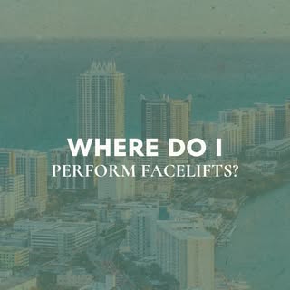 A question I get all the time: where do you actually perform the surgery?

I hold privileges at all 