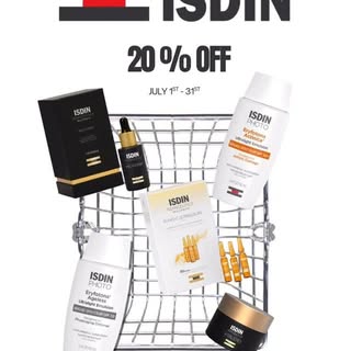 🚨 July Sale Alert! 🚨

Your favorite ISDIN products are 20% OFF all month long at CCD! 

From July 