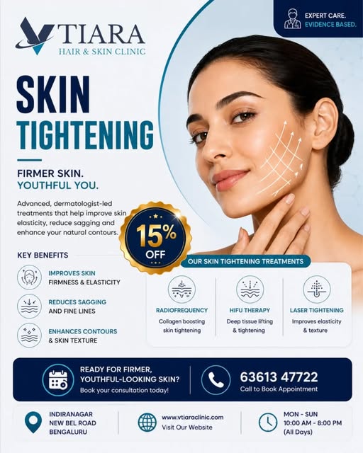 Skin Tightening Treatment 

Skin tightening treatments can help improve the appearance of skin firmn