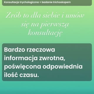 Umów się na konsultację i zacznij od zdrowej skróty głowy #białystok #trychologia #wypadaniewłosów #