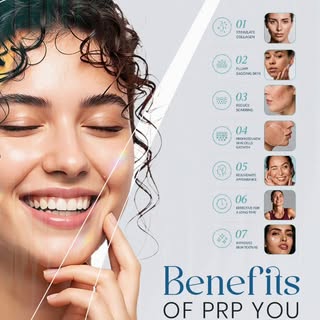 Glow starts from within. PRP therapy uses your body’s natural healing power to help boost collagen, 