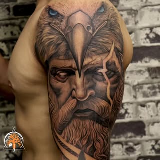 Capturing Zeus, the god of the skies along with another king of the skies an Eagle. Come to us to ge