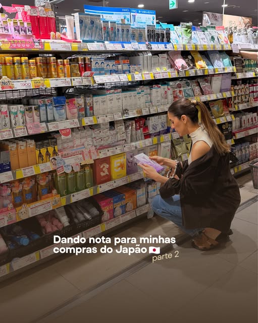 Vocês amaram as comprinhas de produtos do Japão, então eu trouxe mais!🤎
Me contem oque acharam dess