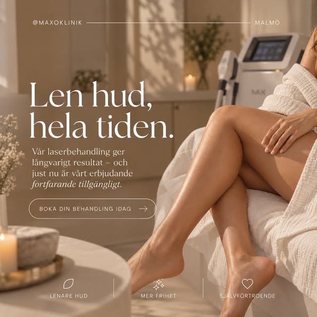 ✨ Len hud är fint. Friheten från att tänka på rakning hela tiden är ännu bättre.

Tänk känslan av at