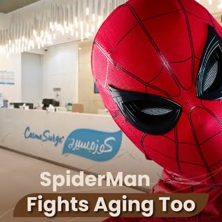 Fights villains by night, fights aging by day 🕷️
Aging is the one villain you don’t fight alone —
a