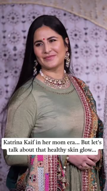 Katrina Kaif in her mom era and that effortless glow✨️

But what actually makes skin look healthy an