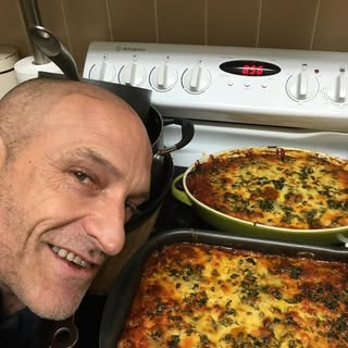 MY MASSIVE MOUSSAKA!  Yum. This recipe is tha absolute bomb. Thanks Alfie. #moussaka #madmoussaka