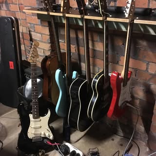 MY KIND OF RACK ... STACKED WITH BEAUTIFUL GIRLS.  My bro's handywork in the studio. Custom five sta