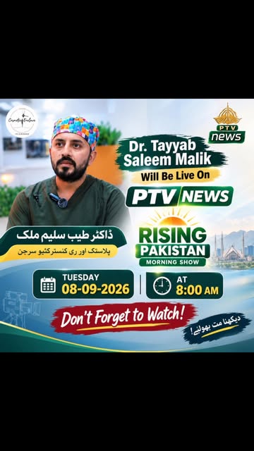 Dr Tayyab will be live tomorrow PTV 8am Tuesday