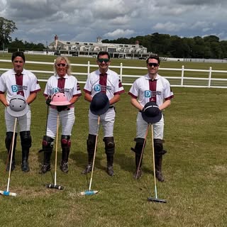 CANI/ Birmingham Dermatology Clinic  Polo Team  Midsummer Tournament Winners @matiasamaya8 @jebson87