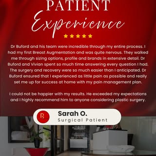 Sarah, thank you for this kind review! I know choosing to have your first breast augmentation can fe