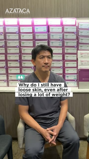 What happens to loose skin after significant weight loss, and what options are available to address 