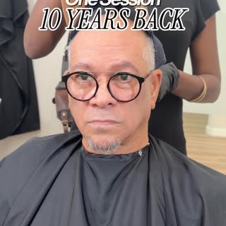 Our client came to us before making his final decision to tattoo hair like strokes onto his scalp an
