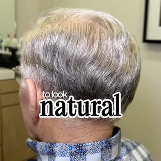 Going salt and pepper? Your hair system can evolve with you. 

We can customize the perfect blend of