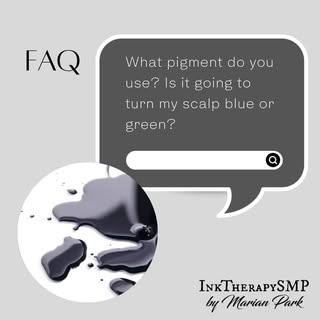 We use an organic plant-based pigment that is specifically designed for Scalp Micropigmentation and 
