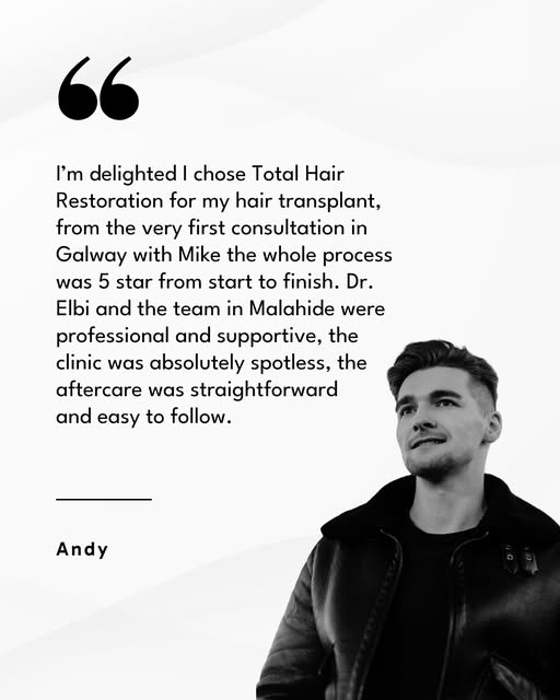 From the first consultation to aftercare, it’s great to hear when patients feel supported throughout