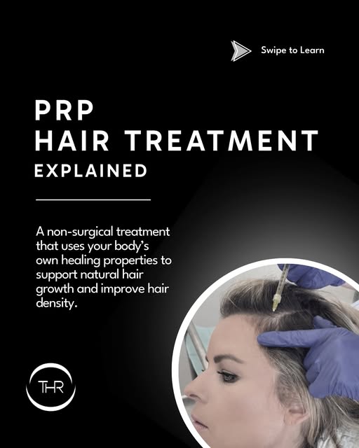 PRP therapy offers a natural, non-surgical approach to supporting hair growth and improving hair den