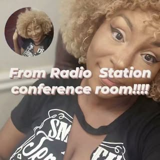Getting ready for my radio interview for the Alopecia Awareness Event Less Gooo!!!! The Beat 107.3 f