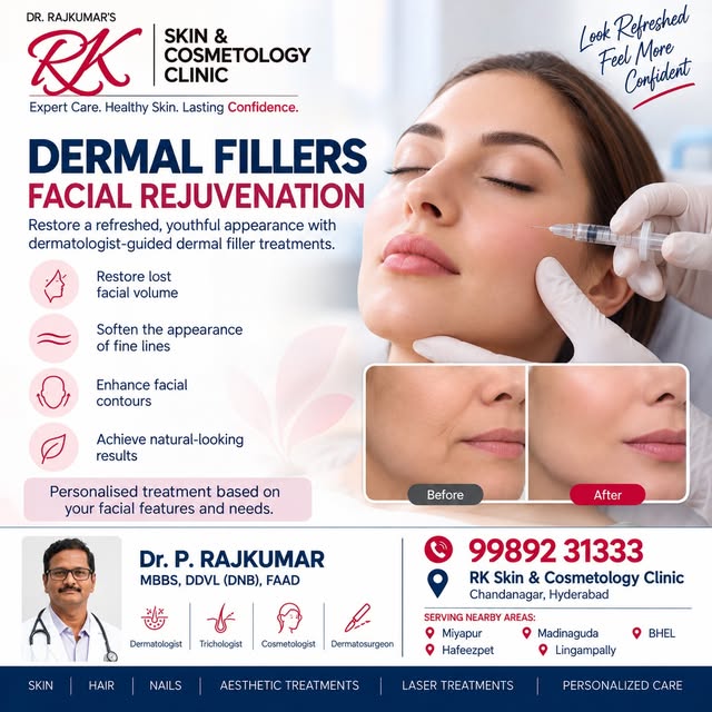 Dermal Fillers for Facial Rejuvenation

Looking refreshed and natural starts with the right approach