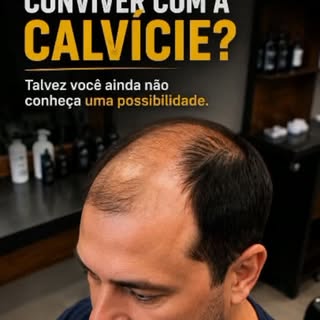 A calvície não precisa definir a forma como você se enxerga.

Com uma prótese capilar masculina pers