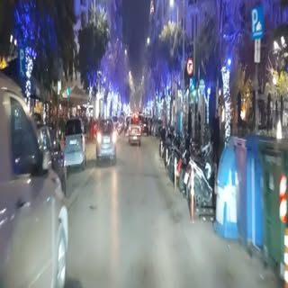 Beautiful Thessaloniki Christmas Night