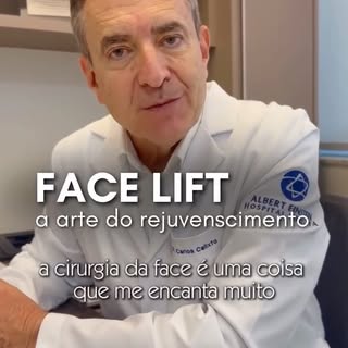 Resultados que rejuvenescem e elevam a autoestima. O face lift é uma técnica cirúrgica avançada que 