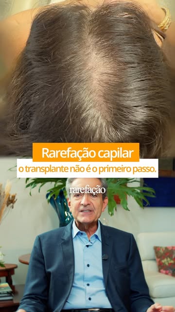 Transplante capilar não é o primeiro passo. É o último.

Antes de qualquer cirurgia, a terapia capil